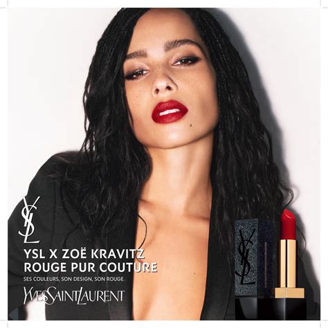 ysl x zoe kravitz